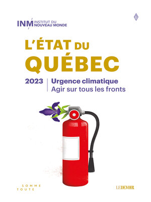 cover image of État du Québec 2023